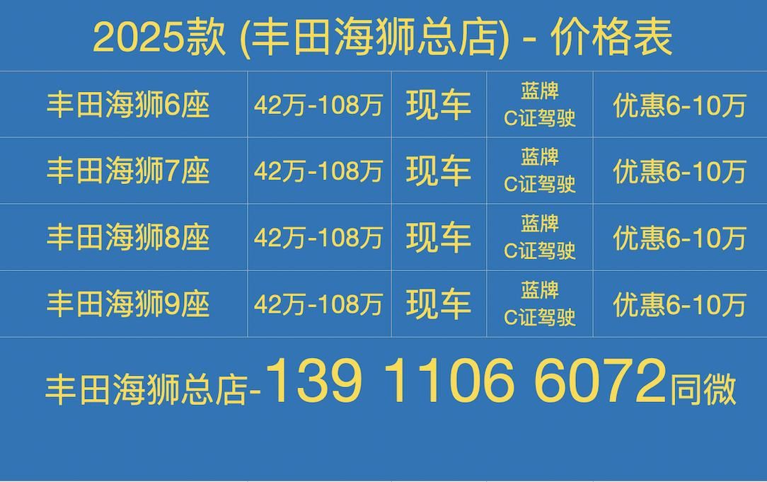狮现车7座全隔断黑车红内优惠九游会·j9网站漯河丰田海(图5)